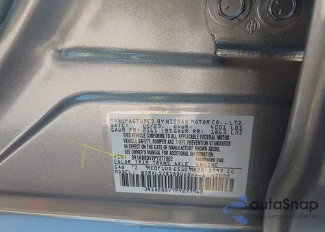 2023 Nissan Sentra Sr Xtronic Cvt from USA, damaged, VIN 3N1AB8DV7PY277962